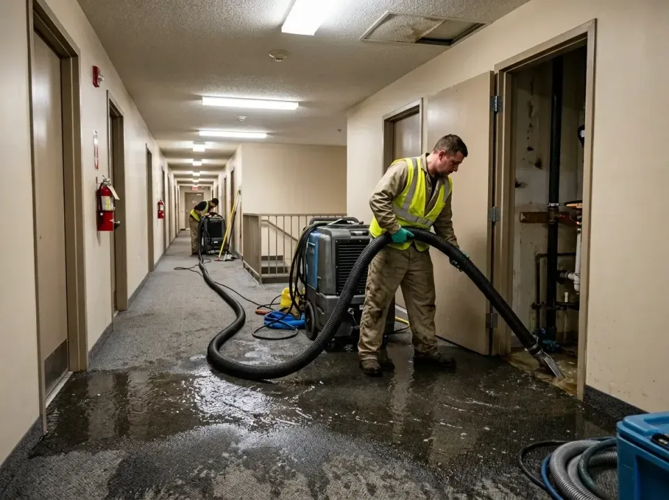 multi-unit-apartment-hallway-f-005 — frequently asked questions, Emergency Burst Pipe Water Extraction & Removal in Hampton,…